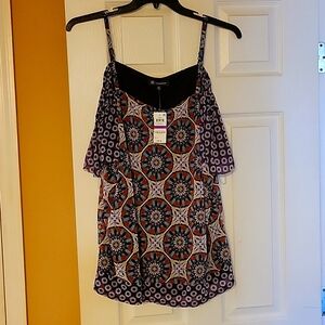 Cold shoulder top